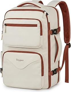 Taygeer TSA Approved Under Seat Backpack, 35l College Backpack for Women