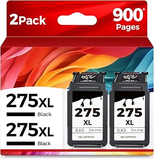 Ubinki 275XL PG-275 Black Ink Cartridge Compatible for Canon 275 Black Ink