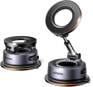 UGREEN Upgraded MagSafe Car Mount, Strongest Magnet Power, 30*N52 Magnets