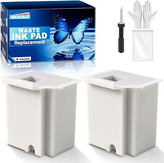 Waste Ink Pad Replacement with Reset Software for Ecotank ET-2850 ET-2760 ET-2750 ET-2700 ET2850 ET2760 ET2750 ET2700 2850 Printer, Maintenance Box with Reset Software