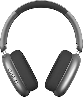 Wentronic Y01 Wireless Noise Canceling Headphones Bluetooth 5.3 Over Ear Headphones with Microphone, Hi-Res Audio, 48H Playtime, Foldable Comfortable Earpads,Compatible with iOS,Android,PC, Green