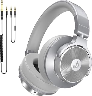 Wired Headphones, Over Ear Headphones for Studio Monitor & Mixing DJ