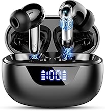 Wireless Earbuds, Bluetooth 5.4 Headphones Sport Over Ear Buds With ENC Mic