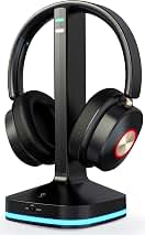 Wireless Headphones for TV, Transmitter Dock, Low Latency
