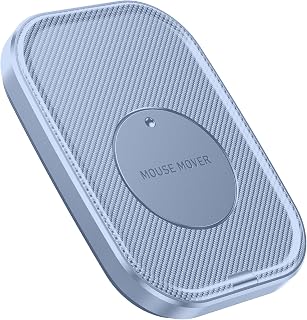 Yonktoo Mouse Jiggler Undetectable – Ultra Slim Mouse Mover with Realistic Movement, No Software Needed, Keeps Your PC Awake and Active, Keeps Computer Awake for Office or Remote Work - Red